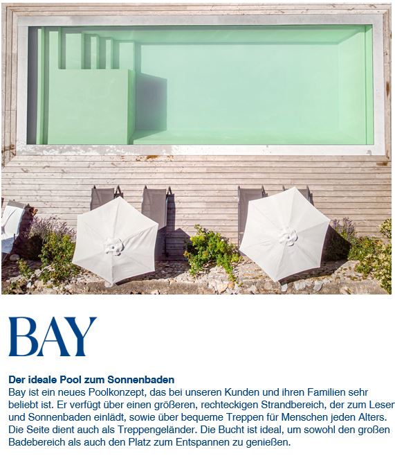 Bay Pool von Mondepra